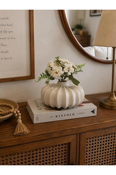 DygArtHome Seramik Lotus Vazo ( Y;11 cm , G;20 cm)