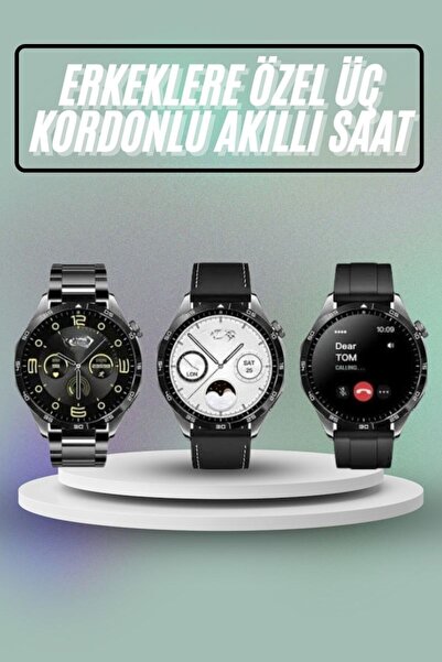 Kanonik Education Smart Watch Multi-Function Amoled Screen Compatible with Io...
