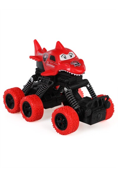 CanEm Toy Friction Jeep - Red