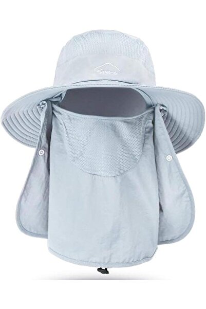 Arabest Fishing Hat,Outdoor UV Sun Protection,Wide Brim,Detachable Face Cover...