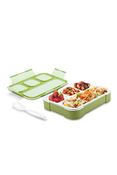 Beni World Beni Kids Bento Lunch Box with 4 Compartments, Leakproof, Food Con...