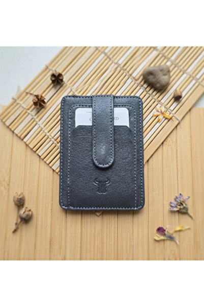 PASSTELL 100% Genuine Leather Trendy Model Credit Card Holder and Wallet