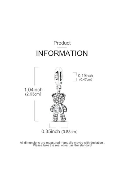 Choice9 KTC1874 Original 925 Sterling Silver Charms Colorful Rose Beads Penda...