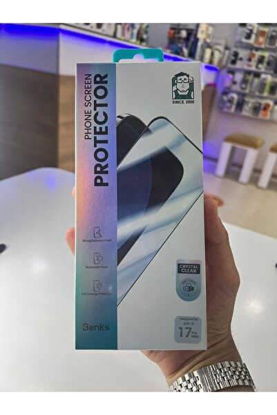 benk Apple iPhone 17 Pro Max Benks Ultra Shield 0.3mm Ekran Koruyucu + Kolay ...