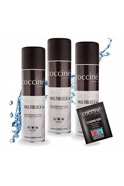 Coccine Set, Coccine, Multiblock, 250 ml, 3 pulverizari, impregnare impermeab...