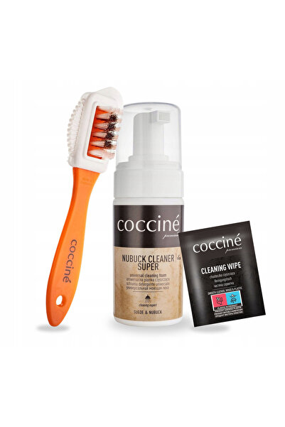 Coccine Set de curatare pentru piele intoarsa, Coccine, Perie cu doua fete, 3...