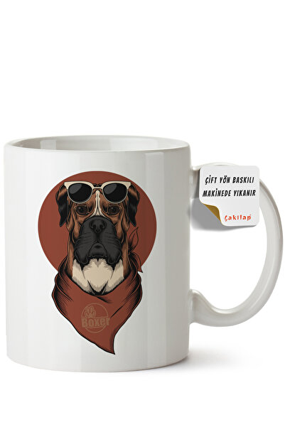 ET ERTAPASSAGE original creative designs Dog Design Printed Porcelain Mug (Do...