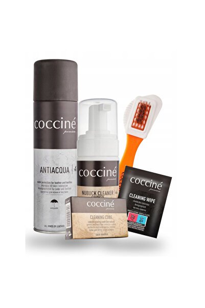 Coccine Kit de curatare si impregnare a incaltamintei, Coccine, 5 in 1, 100 m...