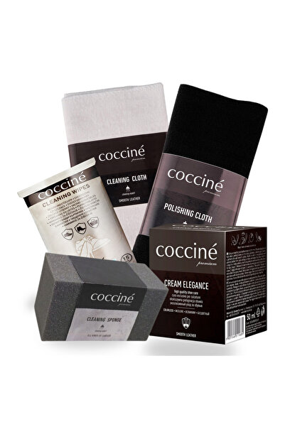 Coccine Set de curatare si ingrijire a incaltamintei, Coccine, 5 in 1, Negru,...