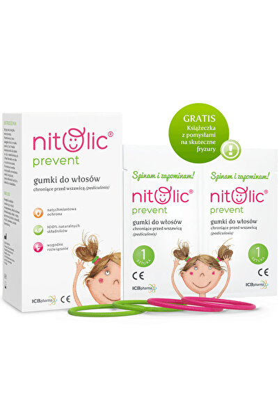 ICB PHARMA Nitolic Prevent Gumki Do Włosów 4 Sztuki