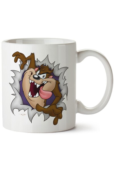 ET ERTAPASSAGE original creative designs Tasmanian Devil Printed Porcelain Mu...