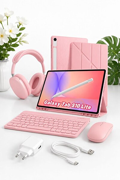Samsung GALAXY TAB S10 LİTE 6GB 128GB TABLET+KILIF +KALEM+KLAVYE+MOUSE+ŞARJ B...