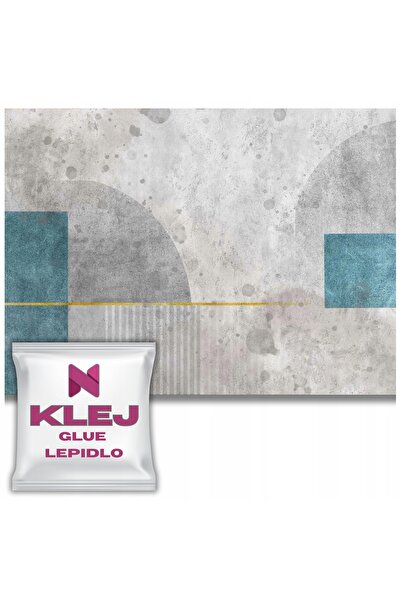 Naklejkomania Tapet modern pentru peretele dormitorului, abstract gri 260x390