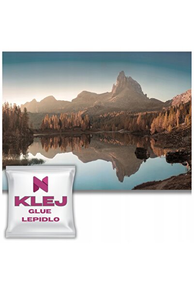 Naklejkomania Fototapet Lacul Federa Peisaj Montan Pitoresc Dolomiti 260x390