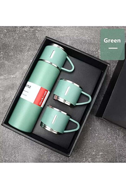 Generic Stainless Steel Water Bottle Set Business Gift Travel Vacuum Flask Do...
