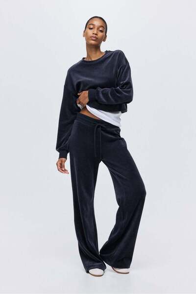 H&M Velour trousers