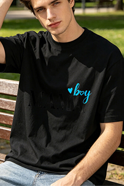 Fleck Casual Style T Shirts For Men Heart Boy Text Design Personalized Shirts