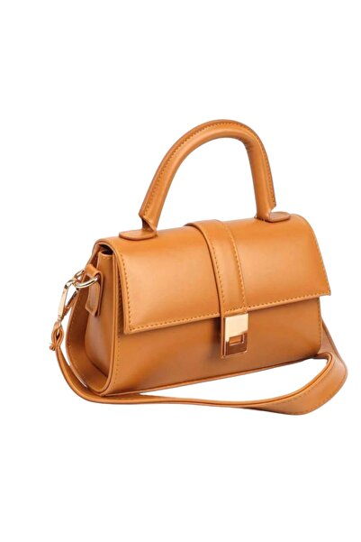 WİKİDAYS.S MODA TRENDİ Single Handle Metal Lockable Women's Handbag and Cross...