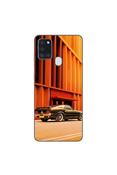 OEM Husa compatibila cu Samsung Galaxy A21s Silicon Gel Tpu Model Mustang Sunset