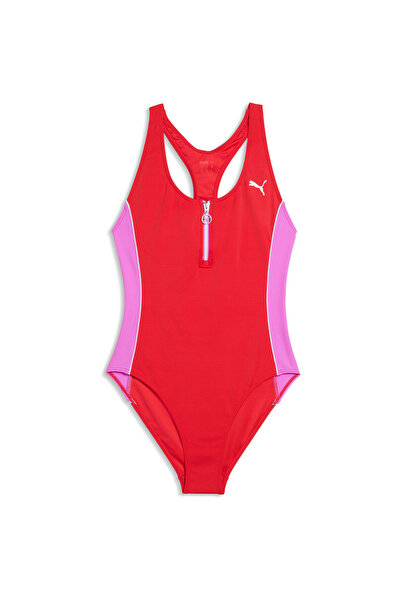 Puma Swimsuit Swim Women T7 Swimsuit 1p, Red, Women