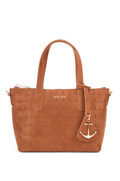 Nautica حقيبة كتف نسائية باللون البني Cn7915t