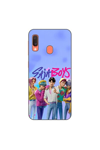 OEM Husa compatibila cu Samsung Galaxy A20e Silicon Gel Tpu Model KPop Demon ...