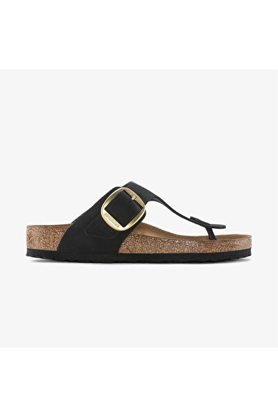 Birkenstock شبشب نسائي أسود من Gizeh Big Buckle Nu من Juststep