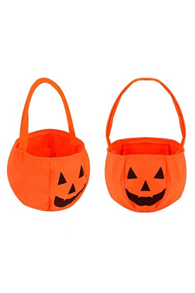 BRAM Set 2 Pungi Pentru Dulciuri Halloween, Reutilizabile, Material Netesut, ...