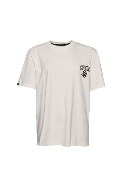 SUPERDRY Tricou bărbătesc cu mânecă scurtă, vintage, tribal, de surf, XXL