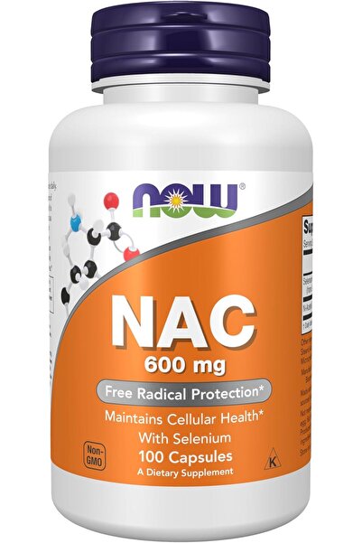 Now Foods Na.c 600 mg 100 Veggie Kapsül Usa Menşeii