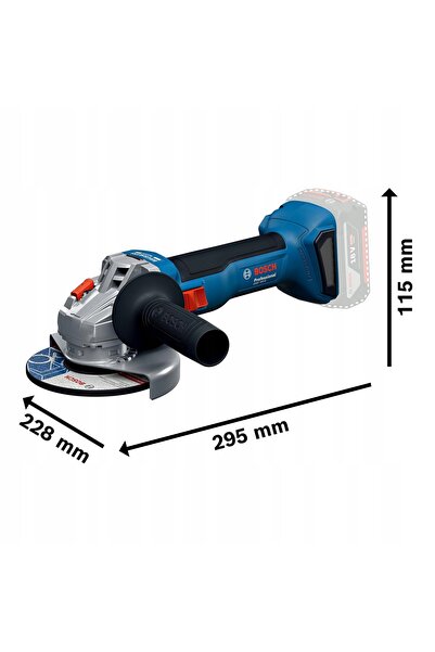 Bosch Polizor unghiular profesional cu acumulator GWS 18V-8 06019N9003