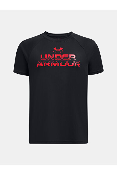 Under Armour Tricou băiețesc UA Tech Split Wordmark SS