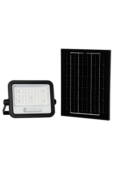 V-TAC Proiector LED solar 100W 1200lm 7-în-1 Negru