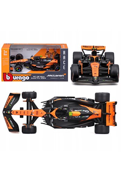 Bburago Junior BOLID F1 McLaren MCL38 2024 Lando Norris FORMULĂ 1 1:43 BBURAG...