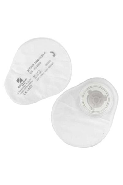 Lahti Pro Additional Filters for Absorbent Filters - P3r, 2/ Top Bottom Set