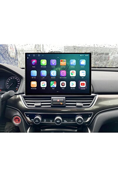 Carplayer Honda Accord android screen 13 inch model 2018-22 wireless applecar...