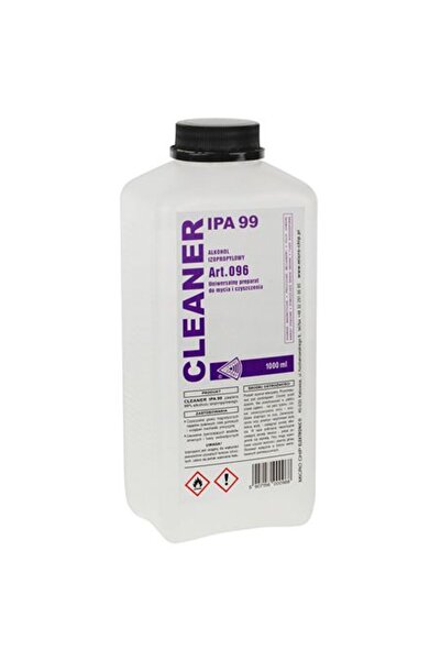 Lechpol Alcool izopropilic 99% Soluție de curățare 1L pentru curățare de prec...