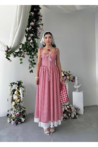 conconmoda Yumak İp Askılı Elbise