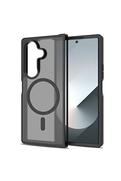 Nezih Case Samsung Galaxy Z Fold 6 Uyumlu Magsafe Sarj Destekli Mat Görünümlü...