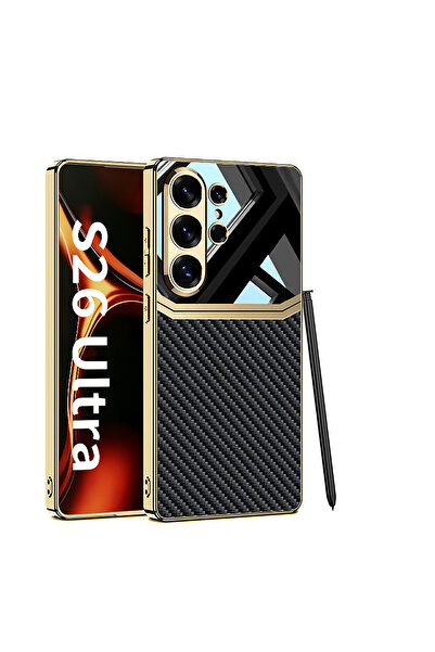 GKK Luxury Leather Case for Samsung Galaxy S26 Ultra (2026) ,Electroplated Ul...