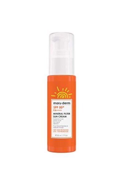 Maru.Derm Sunscreen Cream Spf 50 with Mineral Filter from Maroderm - 50ml