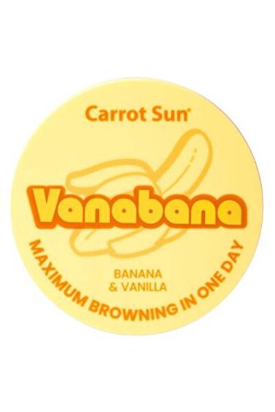 Carrot Sun كريم تان بالموز والفانيلا من كاروت صن - 350مل