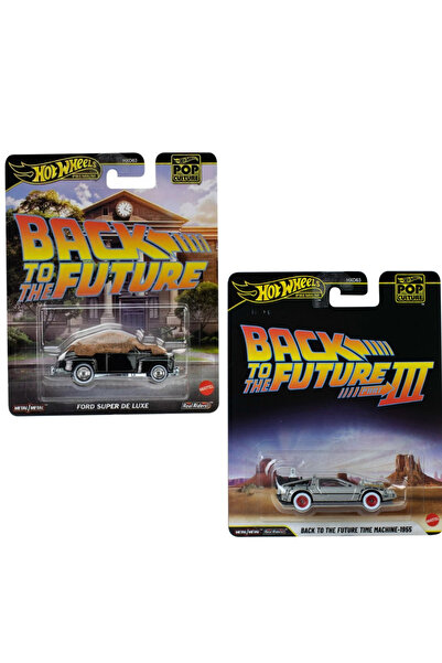 HOT WHEELS Back to The Future - Time Machine 1995 - Ford Super De Luxe