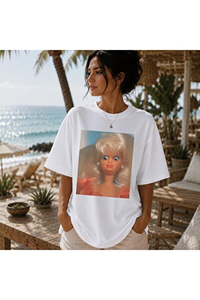 Grafftee Clothing Barbie Printed Unisex Oversize T-Shirt