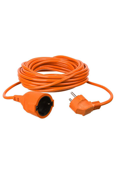 Lechpol Cablu prelungitor de 15m cu ștecher și priză, cablu 3x1.5 mm²