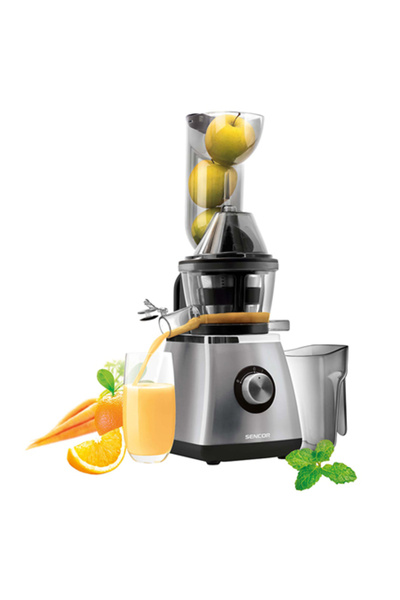 Sencor Storcator lent de fructe 400W 60 RPM cu recipiente de 0.8L