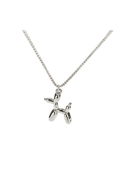 Black Season Elegant Dog Design Clavicle Chain - Length 40 + 5 cm