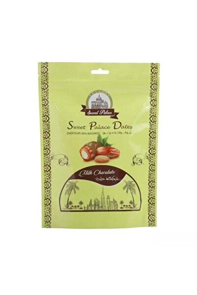 Sweet Palace تمر بالشوكولاتة مع اللوز، شوكولاتة الحليب بالتمر - 300 جرام