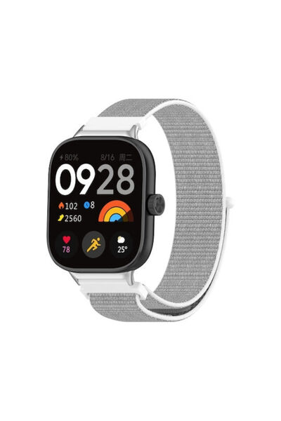 OEM Λουράκι νάιλον με κλείσιμο βέλκρο για Redmi Watch 5 Λευκό