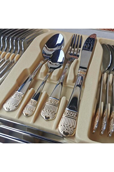 dealshopromania Set for 12 people, 72-piece cutlery Limited Edition stainless...